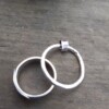 Zilveren meditatie ring, unisex design