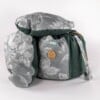De wollige hooikist /ecologische slowcooker /koelbox - groen met lichtgroen