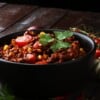 De wollige hooikist / ecologische slowcooker /koelbox - streep