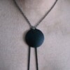 Rosé goud/zwart Body Chain Ketting
