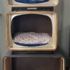 Retro kattenmand / hondenmand TV