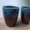 2 keramiek koffiebekers Avondlucht