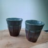 2 keramiek koffiebekers Forrest Small