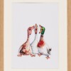 2 prints A5 eenden met envelop