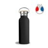 500ml. thermosfles Black edition met FSC Bamboo dop