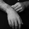 Armband - do you wanna have a drink? - verguld zilver