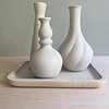 Bloemenplankje met karsenstandaard recycled