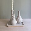 Bloemenplankje met karsenstandaard recycled