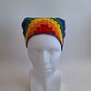 Gehaakte bandana 'Pride regenboog vlag'