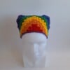 Gehaakte bandana 'Pride regenboog vlag'