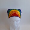 Gehaakte bandana 'Pride regenboog vlag'