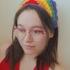 Gehaakte bandana 'Pride regenboog vlag'