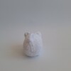 Gehaakte knuffel 'Witte kat'