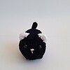 Gehaakte knuffel 'Zwarte kat'