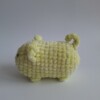 Gehaakte knuffel 'Gele kat'