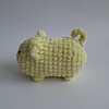 Gehaakte knuffel 'Gele kat'