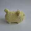 Gehaakte knuffel 'Gele kat'