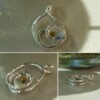 Inner Hearts, zilveren hanger met hartjes