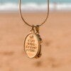 Laguna Beach Pendant ketting Skategirl goud
