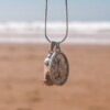 Laguna Beach Pendant ketting Skategirl zilver