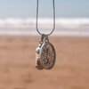 Laguna Beach Pendant ketting Skategirl zilver
