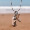Laguna Beach Pendant ketting Vin zilver