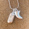 Laguna Beach Pendant ketting Vin zilver
