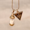 Laguna Beach Pendant ketting Wave Rider goud