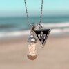 Laguna Beach Pendant ketting Wave Rider zilver