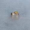 'Love is just a round the corner', open zilveren ring met hartje
