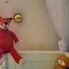 Nachtlampje Vissen - Houten LED lampje voor de baby- en kinderkamer.