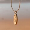 Oceaan Skategirl ketting goud