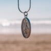 Oceaan Skategirl ketting zilver