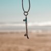 Oceaan Surfskate ketting zilver