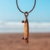 Oceaan Surfskateboard ketting goud