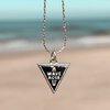 Oceaan Wave Rider Ketting Zilver