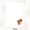 Poster-Kaart Eddie Eekhoorn