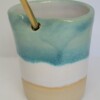 Rietjesbeker blauw-wit