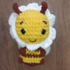 Schattige gehaakte knuffel Bijtje: De Zoete Vriend oor Kleine dromers!