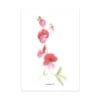 Set van 7 gevouwen A6 kaarten bloemen
