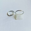 Stapelbare ringen van zilver