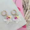Summer vibe oorbellen goud