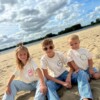 T-shirt Smiley - groen