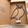 Uil, wandobject, hout, gemakkelijk te bevestigen