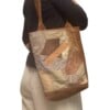 Unieke leren shopper – stoer, stijlvol en handgemaakt van gerecycled materiaal