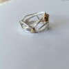 Unieke zilveren ring Fantasy style