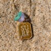 Zeeglas Surfgirl Ketting Goud
