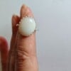 Zilveren ring met agaat