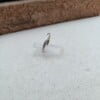 Zilveren ring met stoere structuur