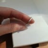 Zilveren ring met stoere structuur
